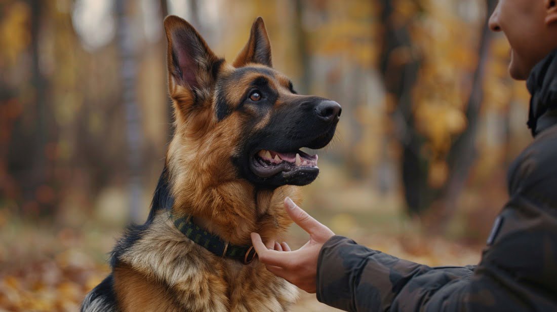 German Shepherd Dog Training Process