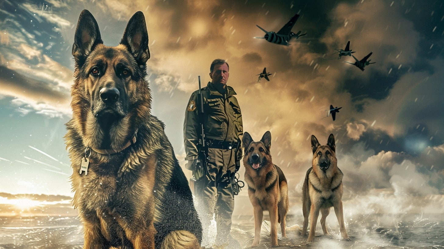 German Shepherds are famous in movies