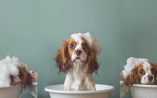 Share a short video snippet or a series of photos curated from Cavalier owners on social media, demonstrating practical grooming tips.