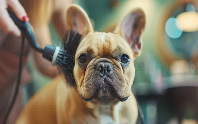 Consider adding an image of a French Bulldog being groomed to other short-haired breeds.