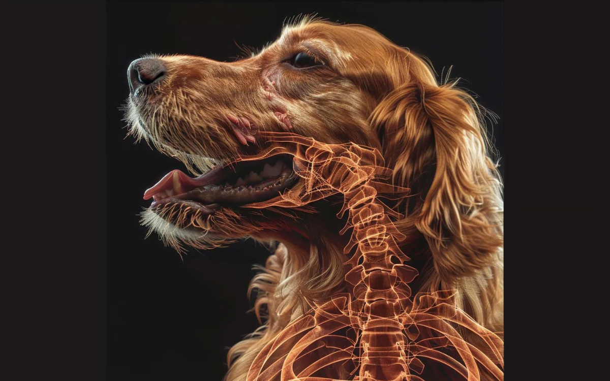 Dog has a collapsed trachea