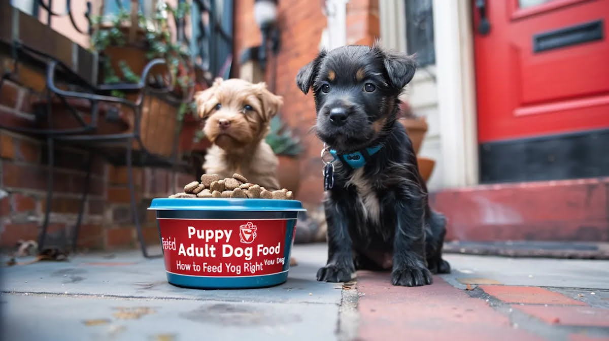 Puppy vs Adult Dog Food- How to Feed Your Dog Right