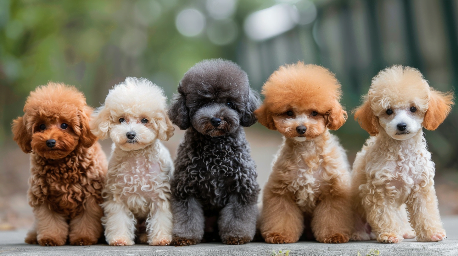 Teacup Poodle comes in a variety of colors and coat patterns