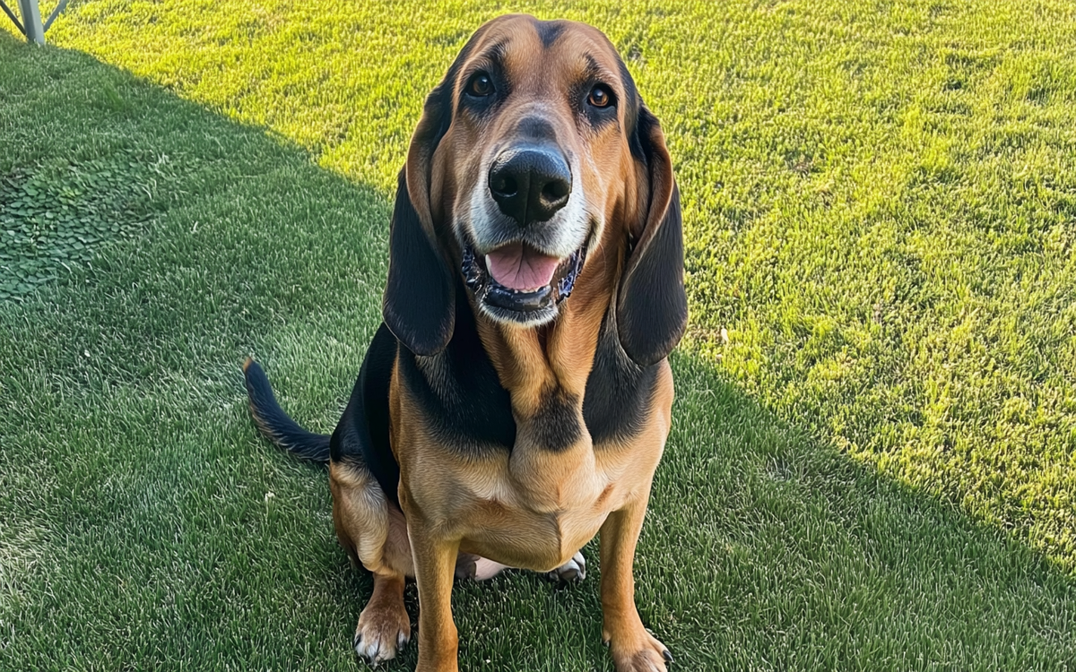 Bloodhound Basset mix dog breed